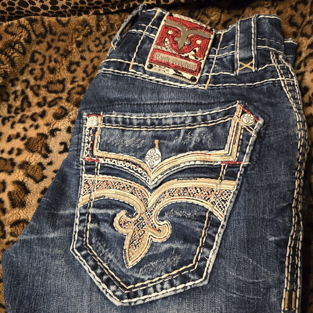 Rock Revival Blue Denim Jeans